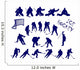 Vector Silhouettes Ice Hockey