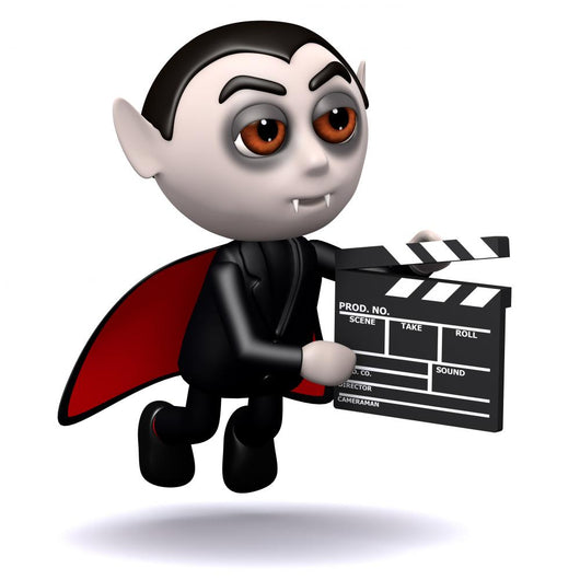 3d Dracula at the Movies Wall Decal