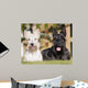 couple of Scottish terriers / scottish terrier Wall Mural