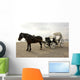 Horse Drawn Carriage Wall Decal