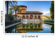 Alhambra patio with pool, Granada, Spain Wall Mural