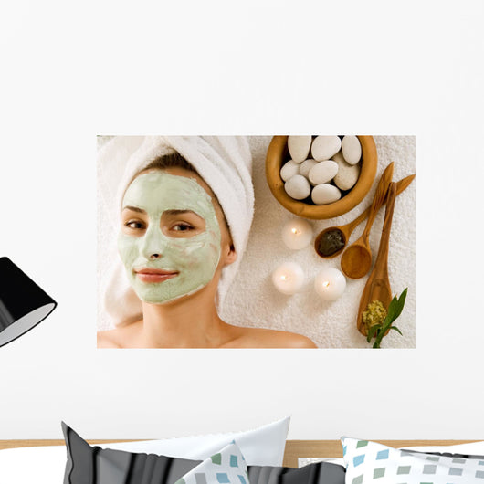 Spa Facial Maskdayspa Wall Mural