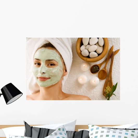 Spa Facial Maskdayspa Wall Mural