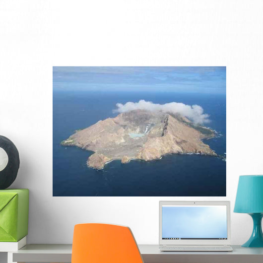 White Island Wall Decal