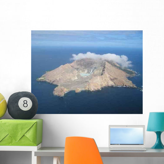 White Island Wall Decal