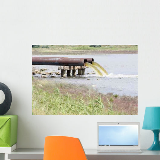 Sewage Wall Decal Design 1