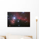 Nebular complex in Orion's Belt. Horse head, Flaming tree. Wall Mural