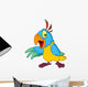 Presenting parrot Wall Decal