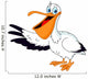 Pelican Wall Decal
