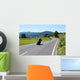 Motorbike Alps Wall Decal