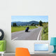 Motorbike Alps Wall Decal