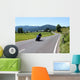 Motorbike Alps Wall Decal