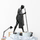 Mahatma Gandhi, dandi march Wall Decal