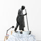 Mahatma Gandhi, dandi march Wall Decal