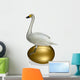 Goose Sitting Golden Egg Wall Decal