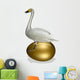 Goose Sitting Golden Egg Wall Decal