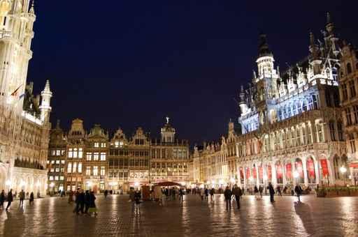 Grand Place Brussels Wall Decal