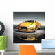 Yellow sports car Wall Mural