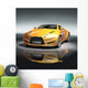 Yellow sports car Wall Mural