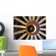 Objects - Rusty Wagon Wheel Wall Mural