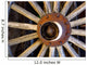 Objects - Rusty Wagon Wheel Wall Mural