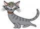 Cat. Happy Tomcat Wall Decal