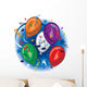 Party Balloons Wall Decal