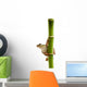frog on bamboo Wall Decal