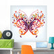 abstract butterfly Wall Decal