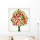 floral tree Wall Decal