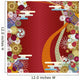 Abstract Japanese Floral Wall Decal