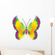Yellow Butterfly Wall Decal