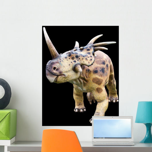 Dinosaurs Black Wall Mural