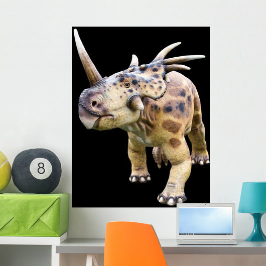 Dinosaurs Black Wall Mural