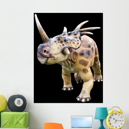 Dinosaurs Black Wall Mural