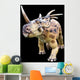 Dinosaurs Black Wall Mural