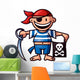 Pirate Wall Decal