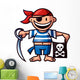 Pirate Wall Decal