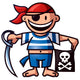 Pirate Wall Decal