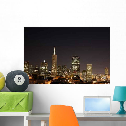 San Francisco Skyline Wall Decal