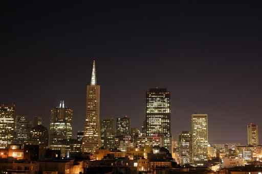 San Francisco Skyline Wall Decal
