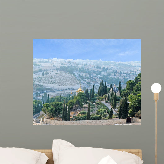 Mount Olives Jerusalem Wall Mural