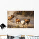 Wild Horses Running Wall Decal