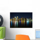 San Diego skyline at night Wall Mural