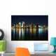 San Diego skyline at night Wall Mural