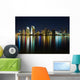 San Diego skyline at night Wall Mural