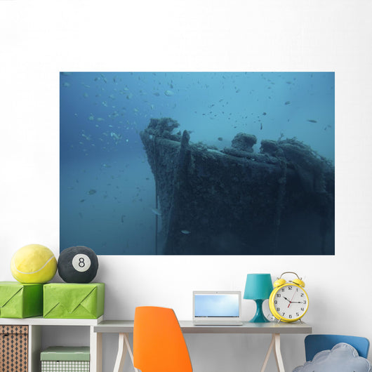 wreck equitable liguria Wall Mural