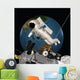 Astronaut Outer Space Wall Mural