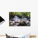 Waterfall, Kanchanaburi, Thailand Wall Mural