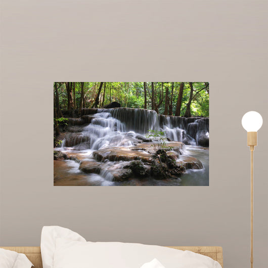 Waterfall Kanchanaburi Thailand Wall Decal